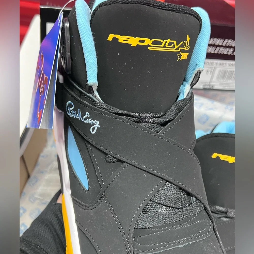 EWING ROGUE X BET RAP CITY COLLABORATION SNEAKERS RARE COLORWAY MENS PATRICK NBA - Picture 11 of 16